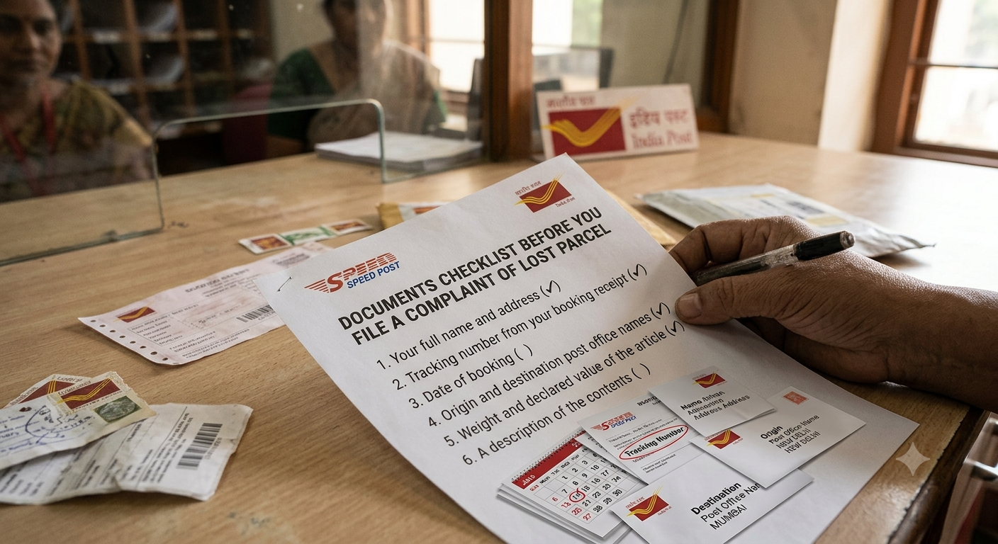 documents to claim speed post compensation list of documents to claim speed post compensation